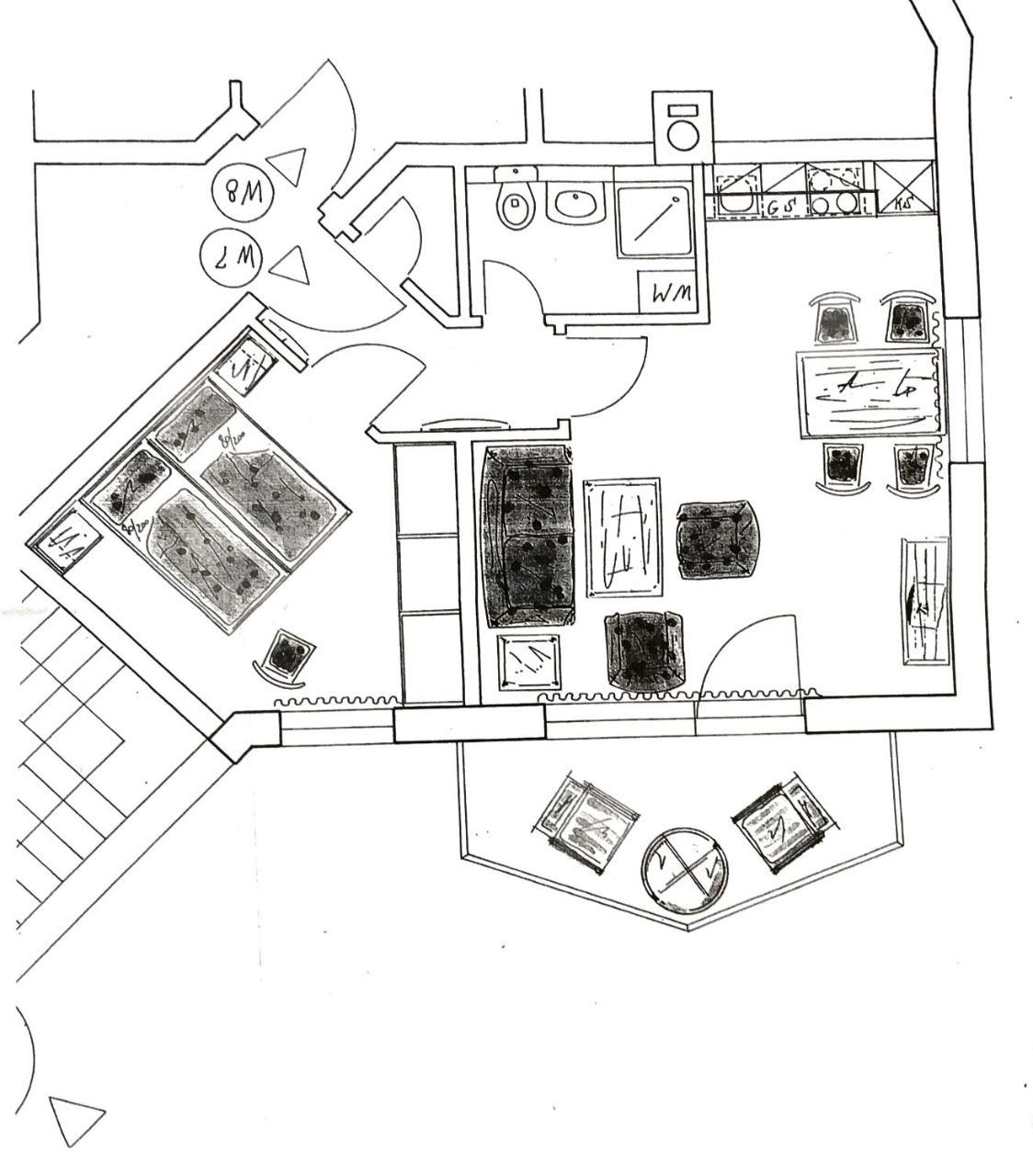 Apartment Fridolin Zempin Luaran gambar